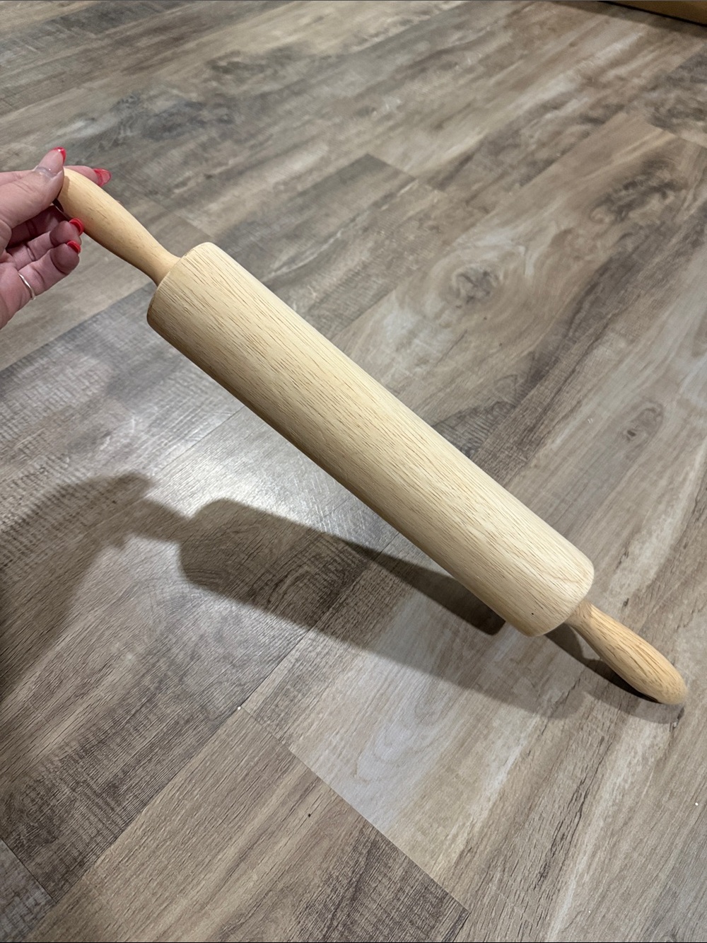Wooden Rolling Pin - Natural Beech Dough Roller